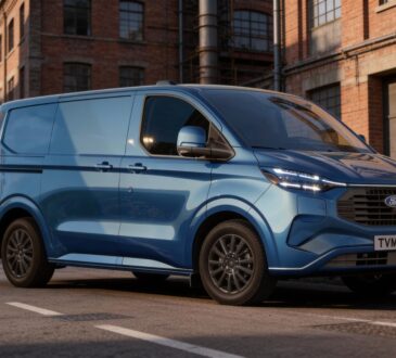 utilitaire Ford bleu