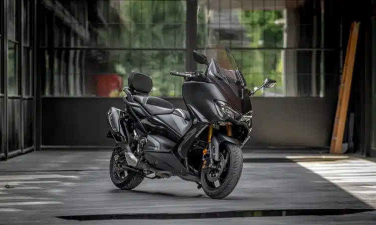 black sports bike on road during daytime