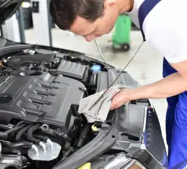 Contrôle technique d'une voiture