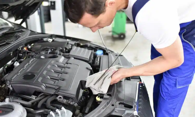 Contrôle technique d'une voiture