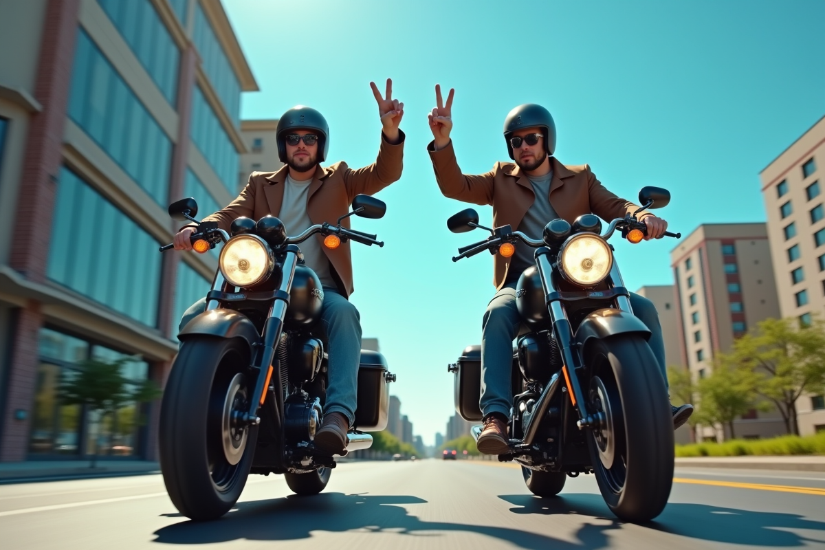 signe motard