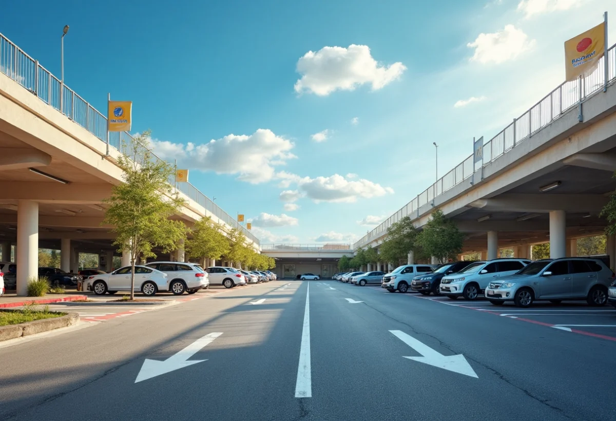 signalisation parking circulation